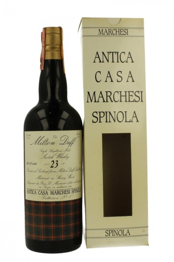 MILTON DUFF 23yo 1966 1990 75cl 61.4% Antica Casa Marchesi Spinola -Sestante