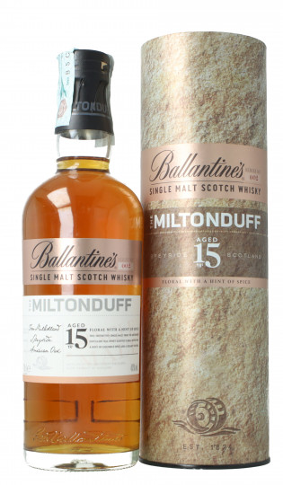 MILTON-DUFF speyside Scotch Whisky 15 Years Old 70cl 40%