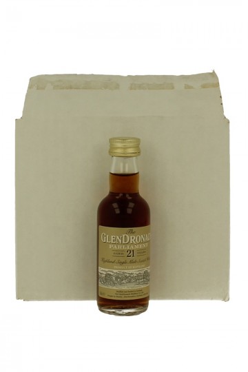 Miniature Glendronach 21 years old 12x5cl 46% parliament