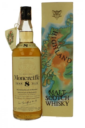Moncreiffe 8 years old Bot in The 80's 75cl 40% Gordon MacPhail