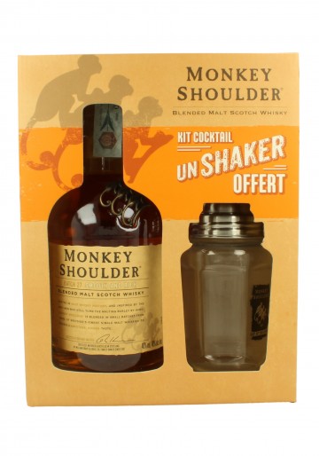 MONKEY SHOULDER BLENDED MALT GIFTPACK 70 CL 40 %