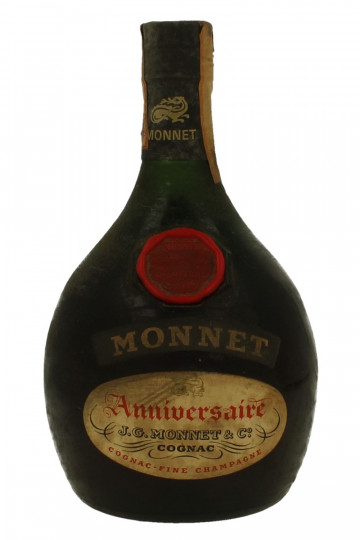 Monnet Anniversaire Cognac Bot 60/70's 73cl 40%