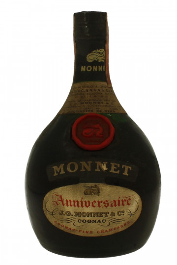 Monnet Anniversaire Cognac Bot 60/70's 73cl 40%