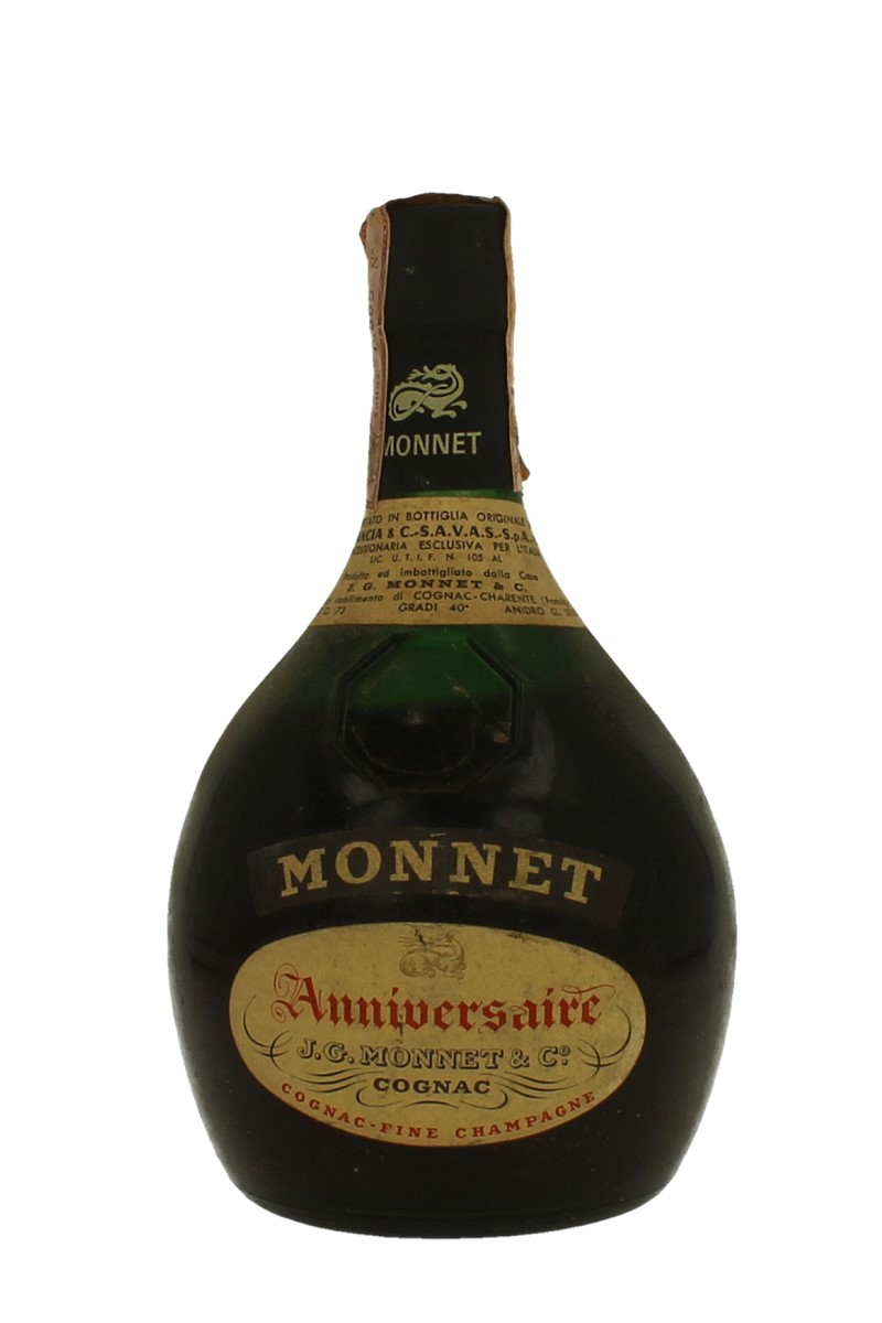 Monnet Anniversaire Cognac - Bot.70's 73cl 40% - Products