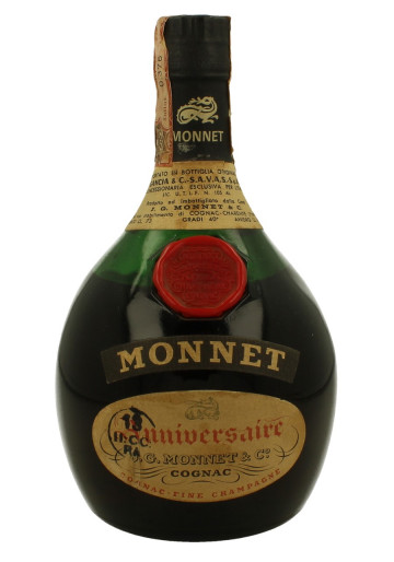 COGNAC MONNET FINE CHAMPAGNE JOSEPHINE BOTTLED IN THE 60'S