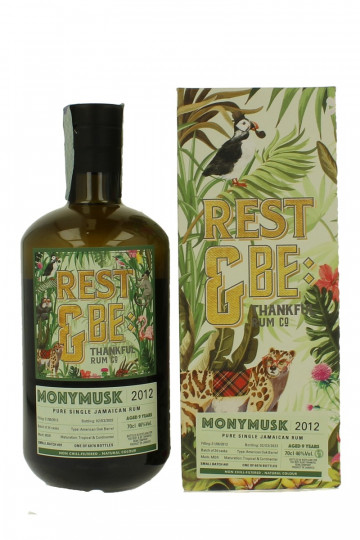 MONYMUSK 9 years old 2012 70cl 46% - Rest & Be Thankful batch of 24 casks