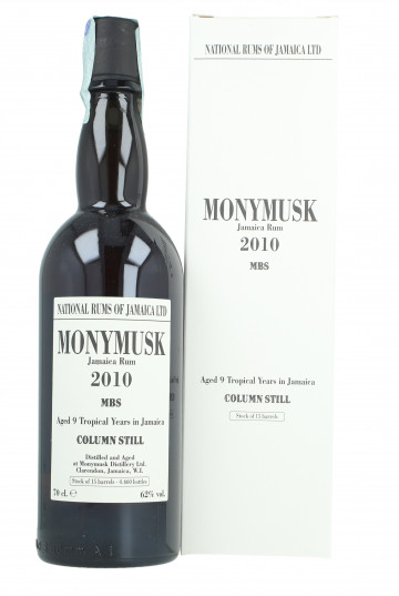 MONYMUSK Jamaica Rum 9 Year Old 2010 70cl 62% Velier -