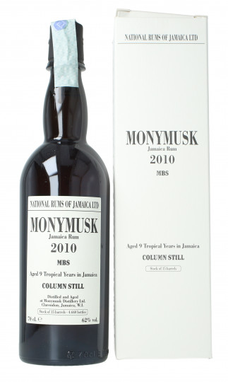 MONYMUSK Jamaica Rum 9 Year Old 2010 70cl 62% Velier -