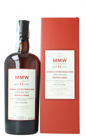 MONYMUSK MMW  Plummer Jamaican Rum 11 year old 2007/2008 2019 70cl 69.1% Velier - Tropical Ageing