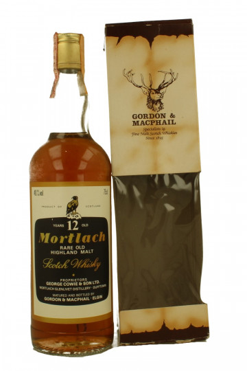 MORTLACH 12 Years Old Bot 80's 75cl 40% Gordon MacPhail
