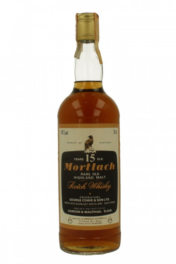 MORTLACH 15 Years Old Bot 80's 75cl 40% Gordon MacPhail  -