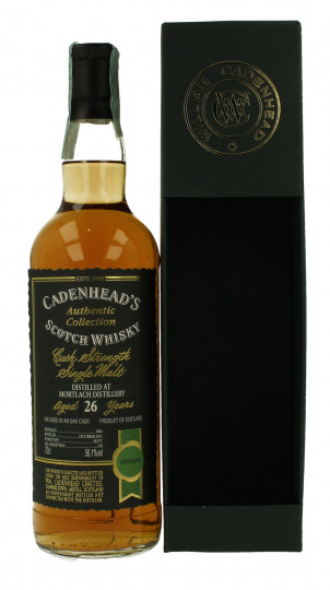 MORTLACH 26 years old 1988 2015 70cl 56.1% Cadenhead's - Authentic Collection