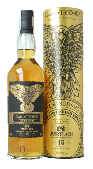 Mortlach Speyside Scotch Whisky 15 year old 70cl 46% Game of Thrones