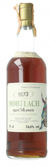 Mortlach Speyside Scotch Whisky 1973 1987 75 cl 54.6% Intertrade -