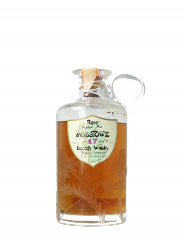 Mosstowie Milton Duff speyside  Scotch Whisky 17 Years old Bot 80's 75cl 40% Sestante  - Cristal decanter