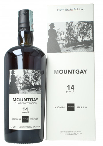 MOUNT GAY Barbados Rum 14 year old 2007 150cl 60% Magnum series 1 Elliot Erwitt