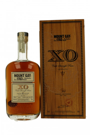 MOUNT GAY XO  Barbados Rum 70cl 63% Limited edition Barbados Indipendence