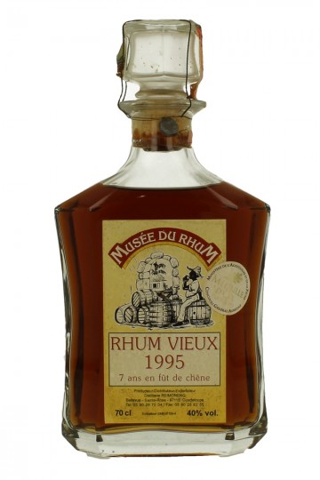 Musee du Rhum Reimonenq 7yo 1995 70cl 40% Centenario 23 Black Label- 23 solera