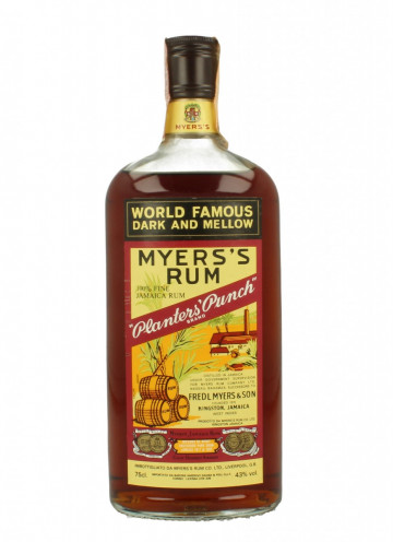 MYERS'S RUM - Bot.70-80's 75cl 43% Myers's