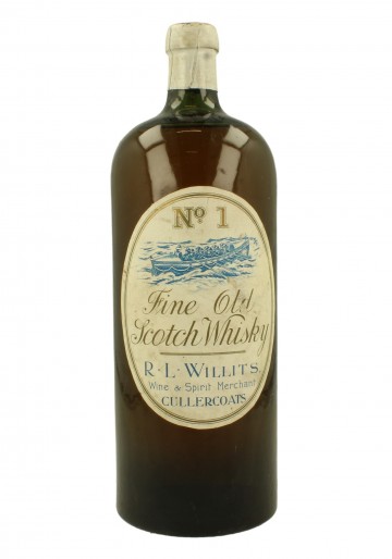 N.1 FINE OLD SCOTCH WHISKY Bot.around 1900 75cl R.L Willit