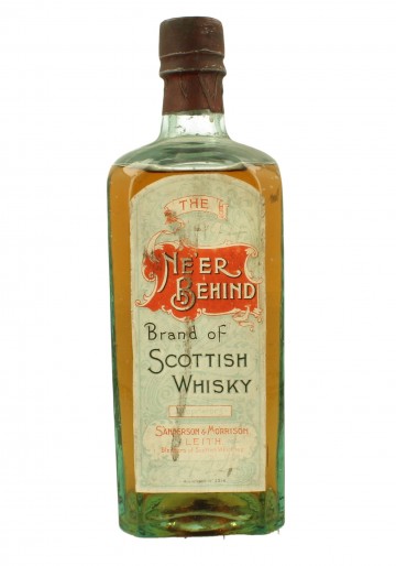 NE'ER BEHIND  SANDERSON &MORRISON WE DO NOT GUARANTEE THE BOTTLE AUTHENTICITY 75 CL