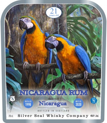 NICARAGUA 21yo 1998 2020 70cl 49.8% Silver Seal