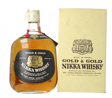 Nikka  Gold & Gold Japanese  Whisky 1980 Circa 75cl 43% OB