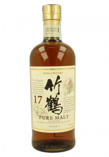 NIKKA Japanese Whisky 17 year Old 70cl 43% OB - Taketsuro