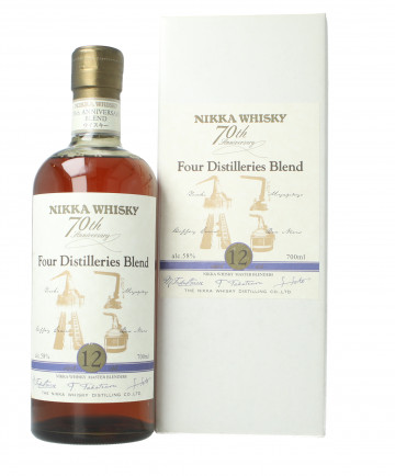 Nikka  Japanese  Whisky 70cl 58% OB- Four distilleries Blend 70th Anniversary