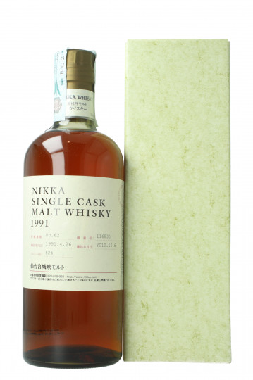 NIKKA Yoichi Japanese Whisky 1991 2010 70cl 62% cask 116835