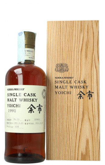 NIKKA Yoichi Japanese Whisky 1991 2011 70cl 63% cask 129651