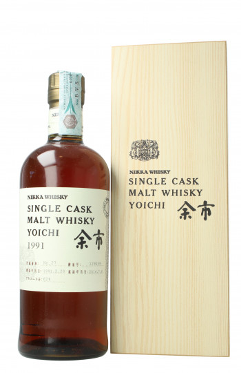 NIKKA Yoichi Japanese Whisky 1991 2014 70cl 62% cask 129459