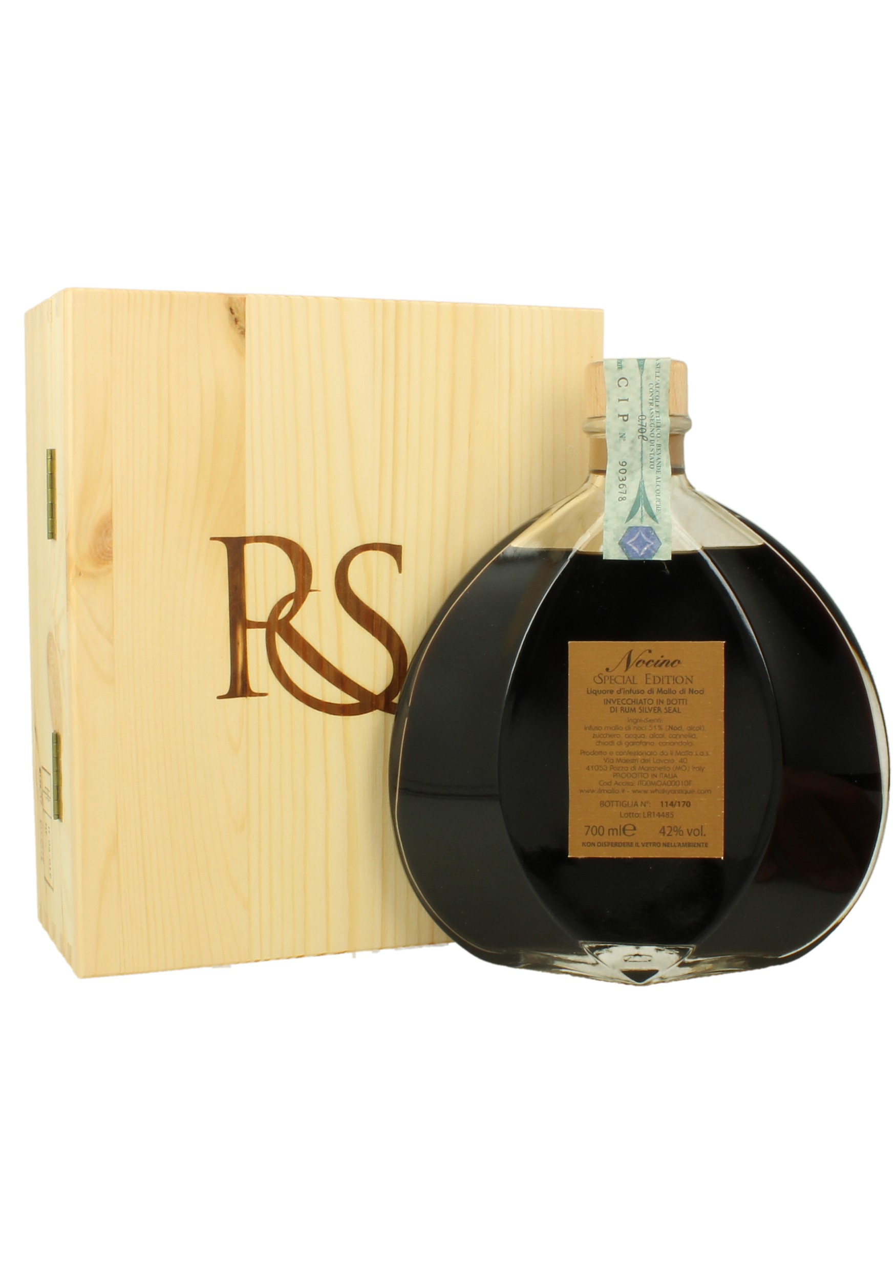 & Spirits Antique, RISERVA - Whisky Whisky 42 MALLO BOX - NOCINO IL Products SPECIALE NO