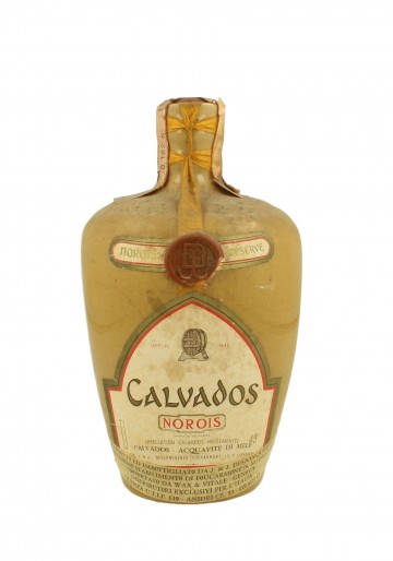 NOROIS Calvados  Bot.60's 33cl 43% Ceramic Decanter