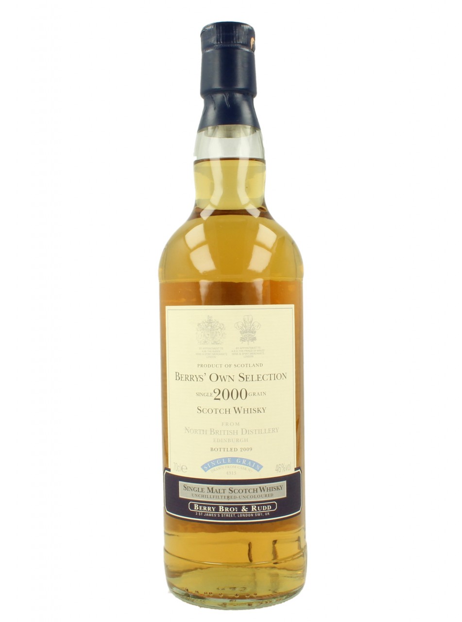 NORTH BRITISH 2000 2009 70cl 46% Berry & Bros Rudd - Single Grain ...