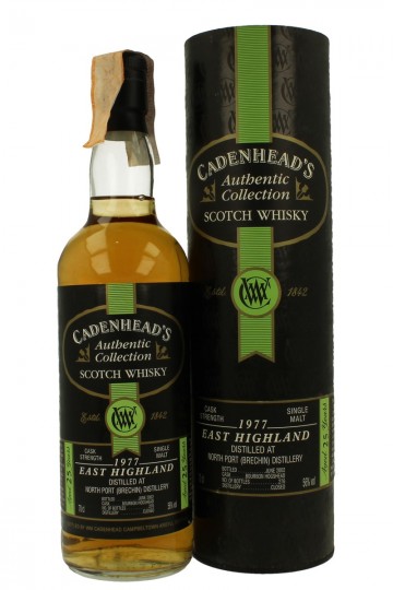 NORTH BRITISH 25yo 1977 2002 70cl 56% Cadenhead's -Authentic Collection