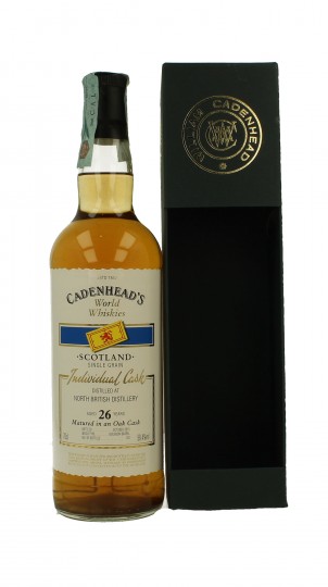 NORTH BRITISH 26 years old bottled 2015 70cl 58.4% Cadenhead's - World Whiskies