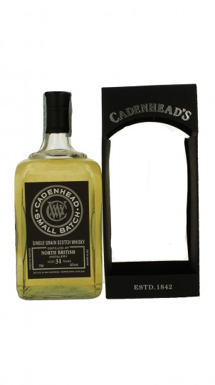 NORTH BRITISH 31 Years Old 1985 2016 70cl 55% Cadenhead's - Small Batch