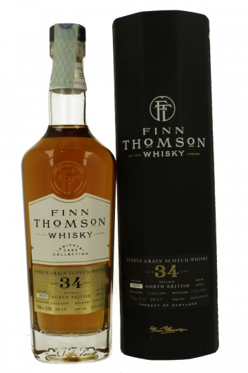 NORTH BRITISH 34 Years Old 1987 70cl 58.2% Finn Thompson