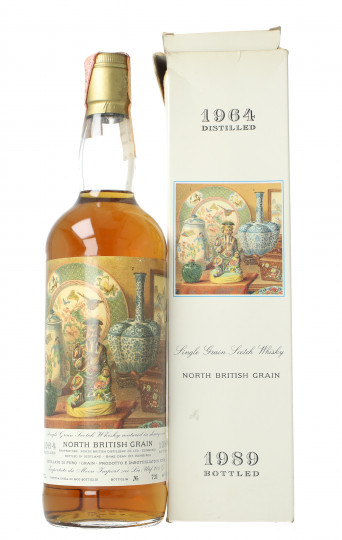 NORTH BRITISH Grain Scotch Whisky 1964 1989 75cl 46% Moon- the costumes