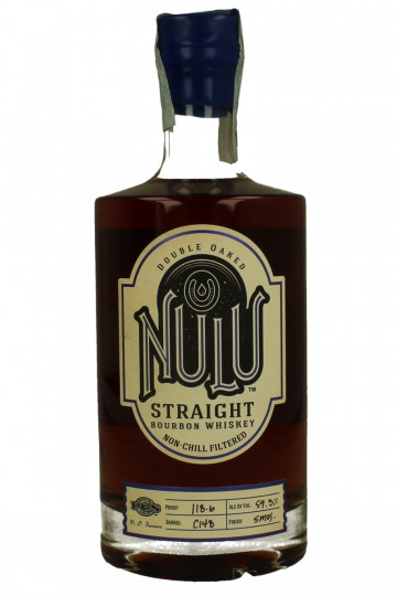 Nulu  Indiana Straight Bourbon Whiskey 70cl 59.3% 118.6%  US Proof Limited Release