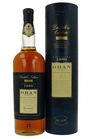 OBAN 1980 100cl 43% Distiller Edition - Double Matured