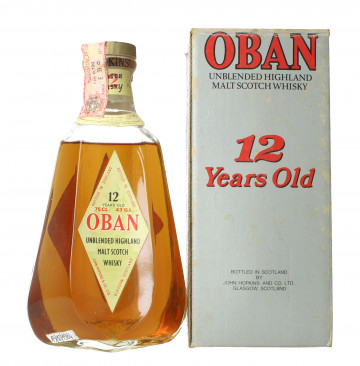 OBAN Highland Scotch whisky 12 year old - Bot. in The 70's 75cl 43% OB-