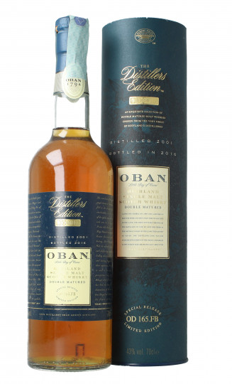 OBAN Highland Scotch whisky 2001 2016 70cl 43% OB-  DE