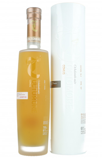 Octomore Bruichladdich Islay  Scotch Whisky 5 year old 70cl 61% Ob- Comus 04.2