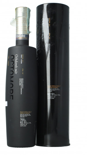Octomore Bruichladdich Islay  Scotch Whisky 5 year old 70cl 62.5% Ob- 04.1