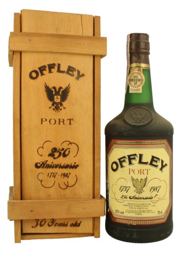OFFLEY Port 30yo Bot.1987 75cl 20% 250th anniversary 1737-1987