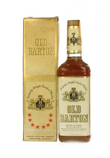 OLD BARTON 8 years old Bot.1960/70's 75cl 43%