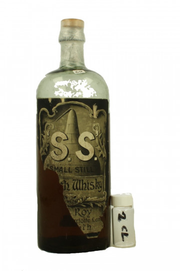 Old Blended Scotch Whisky S.S.  SAMPLE Bottled early 1900 2cl 40% SAMPLE 2 CL AMAZING WHISKY  !!!! IS NOT A FULL BOTTLE BUT SAMPLE