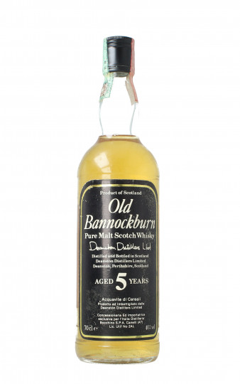 Old Bunnockburn  Pure malt Scotch Whisky 5 year Old 70cl 40% OB
